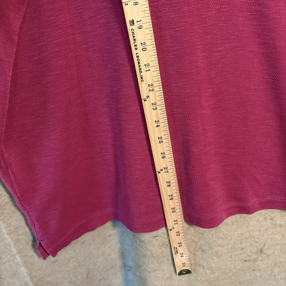 Tommy Bahama‎ Island Zone Polo Shirt Mens Sz XXL Fucshia Logo Lightweight